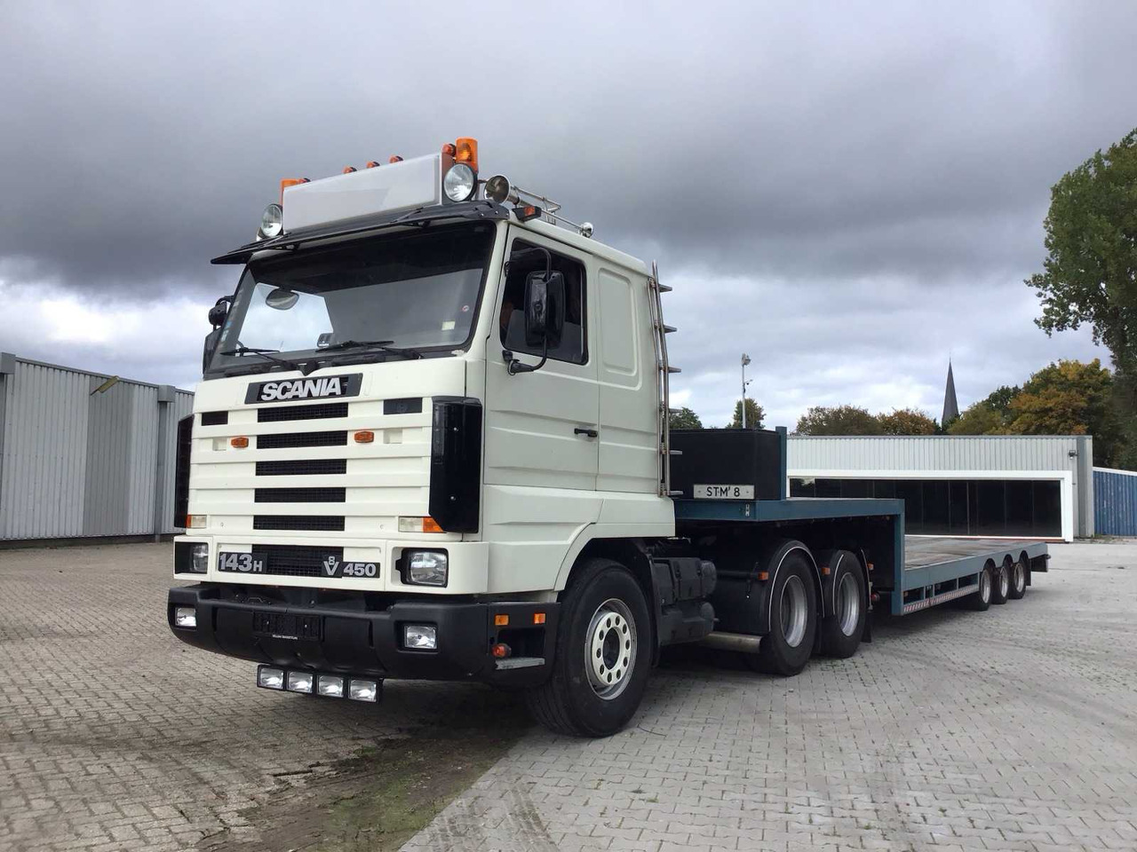 SCANIA V8 - 143H 450 - TRUCK TRACTOR - Camion: photos 1 SCANIA V8 - 143H 450 - TRUCK TRACTOR - Camion: photos 1