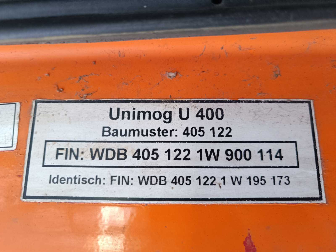 Camion UNIMOG - U 400 - TRUCK - 2001: photos 28 Camion UNIMOG - U 400 - TRUCK - 2001: photos 28