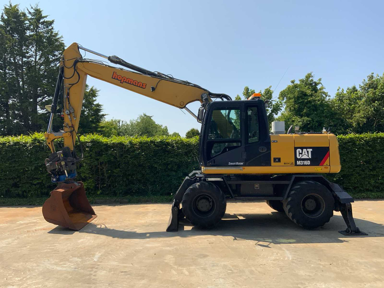 Caterpillar M316D - Pelle sur pneus: photos 4 Caterpillar M316D - Pelle sur pneus: photos 4