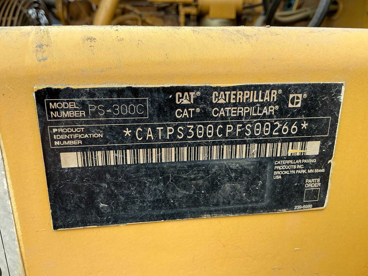 Compacteur à pneus Caterpillar PS 300C: photos 8