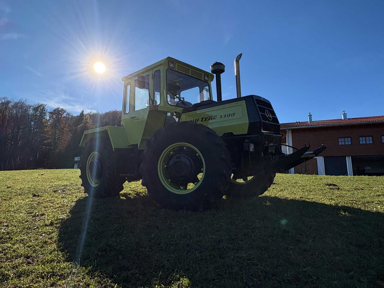 DAIMLER-BENZ MB-TRAC 1300 FRONT LOADER - Tracteur agricole: photos 3 DAIMLER-BENZ MB-TRAC 1300 FRONT LOADER - Tracteur agricole: photos 3