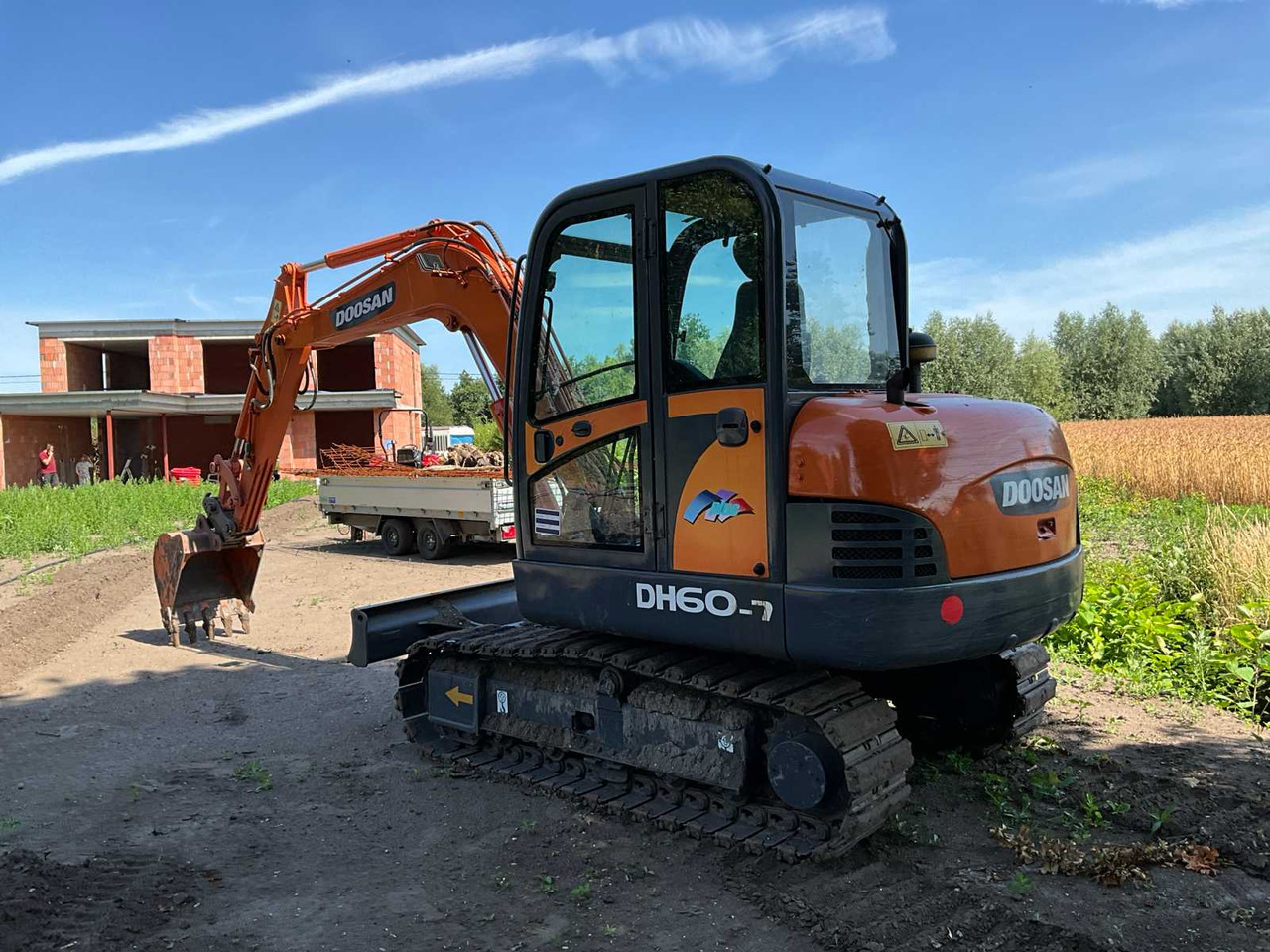 Doosan doosan Crawler exavator DH60-7 - Pelle sur chenille: photos 3 Doosan doosan Crawler exavator DH60-7 - Pelle sur chenille: photos 3