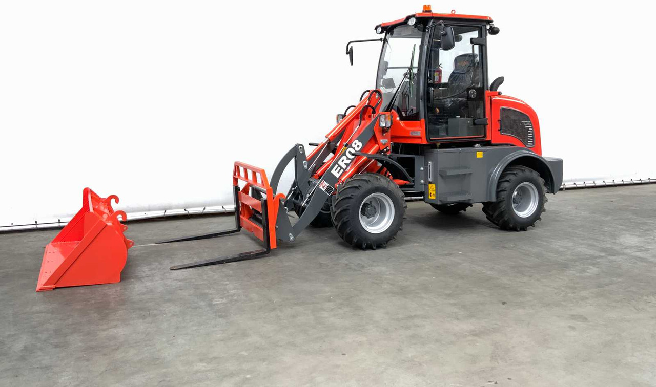 EVERUN - 2025 - ER08 - WHEEL LOADER WITH QUICK COUPLER - Chargeuse sur pneus: photos 1 EVERUN - 2025 - ER08 - WHEEL LOADER WITH QUICK COUPLER - Chargeuse sur pneus: photos 1