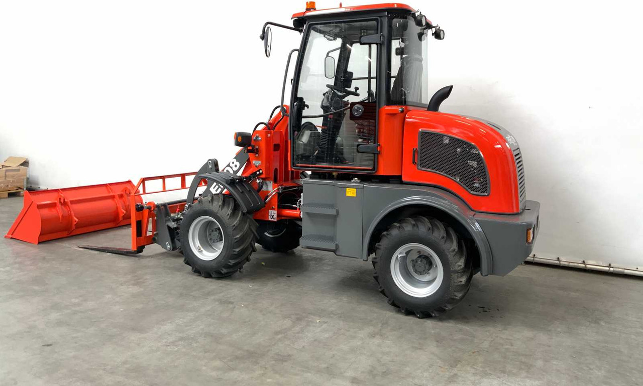 EVERUN - 2025 - ER08 - WHEEL LOADER WITH QUICK COUPLER - Chargeuse sur pneus: photos 4 EVERUN - 2025 - ER08 - WHEEL LOADER WITH QUICK COUPLER - Chargeuse sur pneus: photos 4