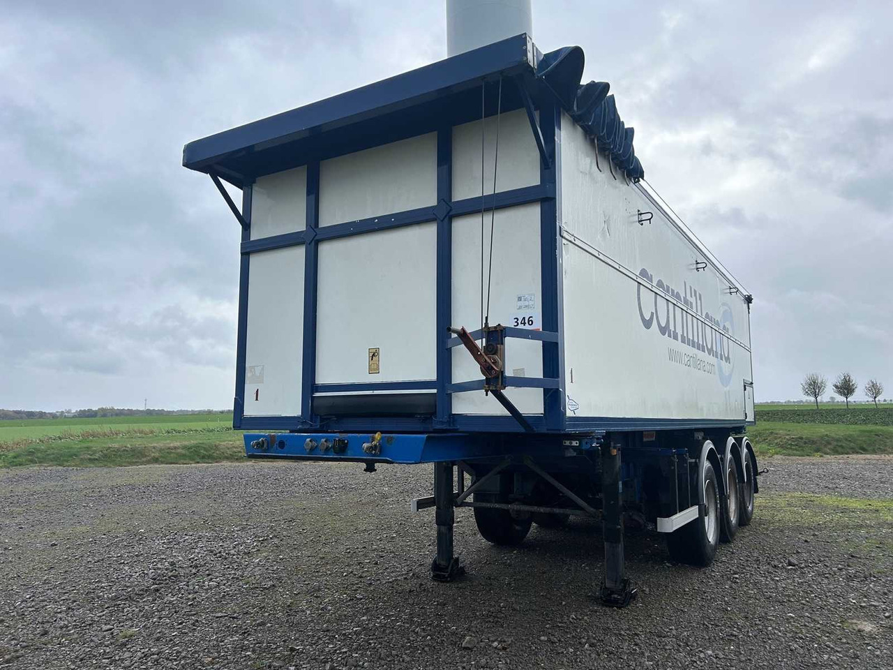 Fruehauf 9706 AL IS 06 - Remorque plateau agricole: photos 3 Fruehauf 9706 AL IS 06 - Remorque plateau agricole: photos 3