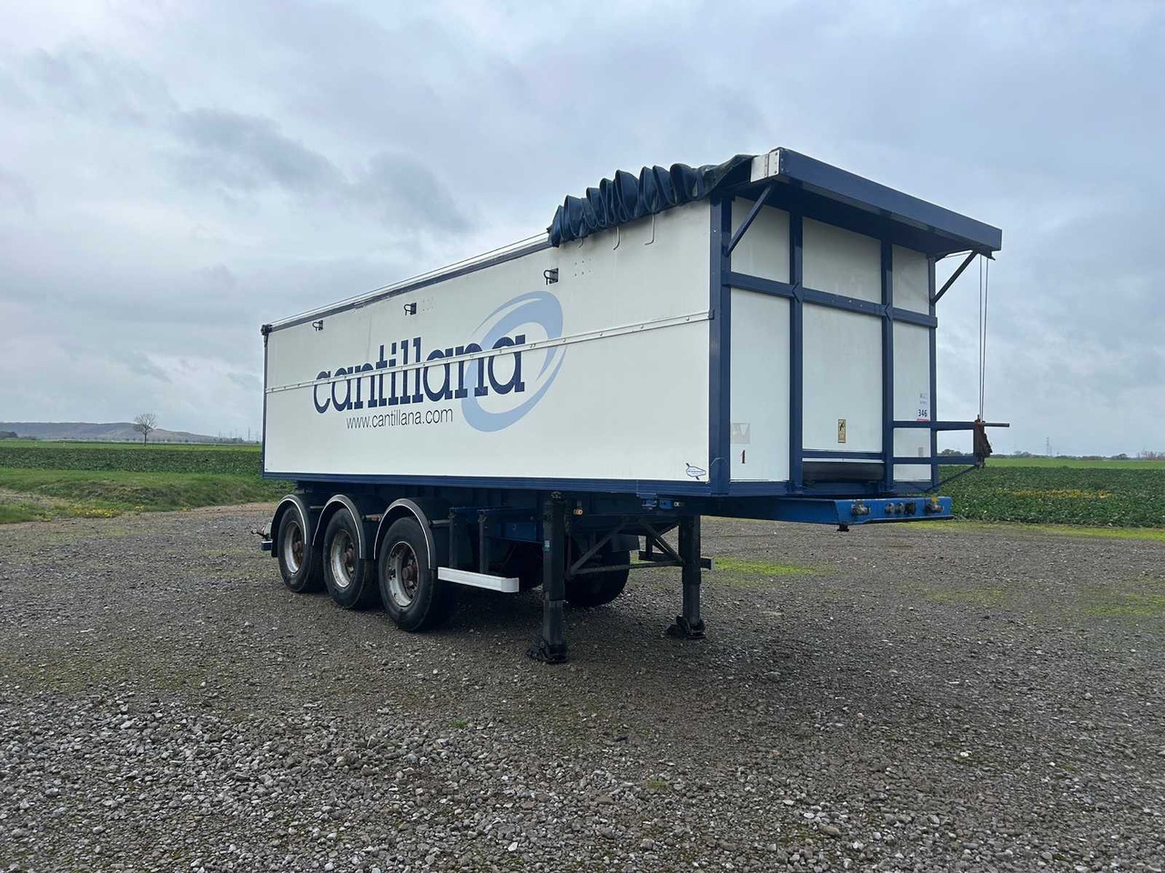 Fruehauf 9706 AL IS 06 - Remorque plateau agricole: photos 2 Fruehauf 9706 AL IS 06 - Remorque plateau agricole: photos 2