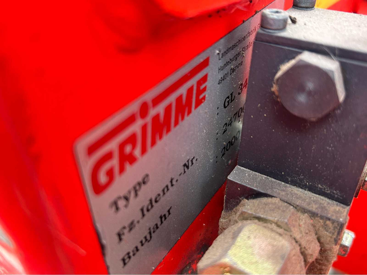 Planteuse de pommes de terre Grimme -Baselier GL 34z - FA310: photos 41