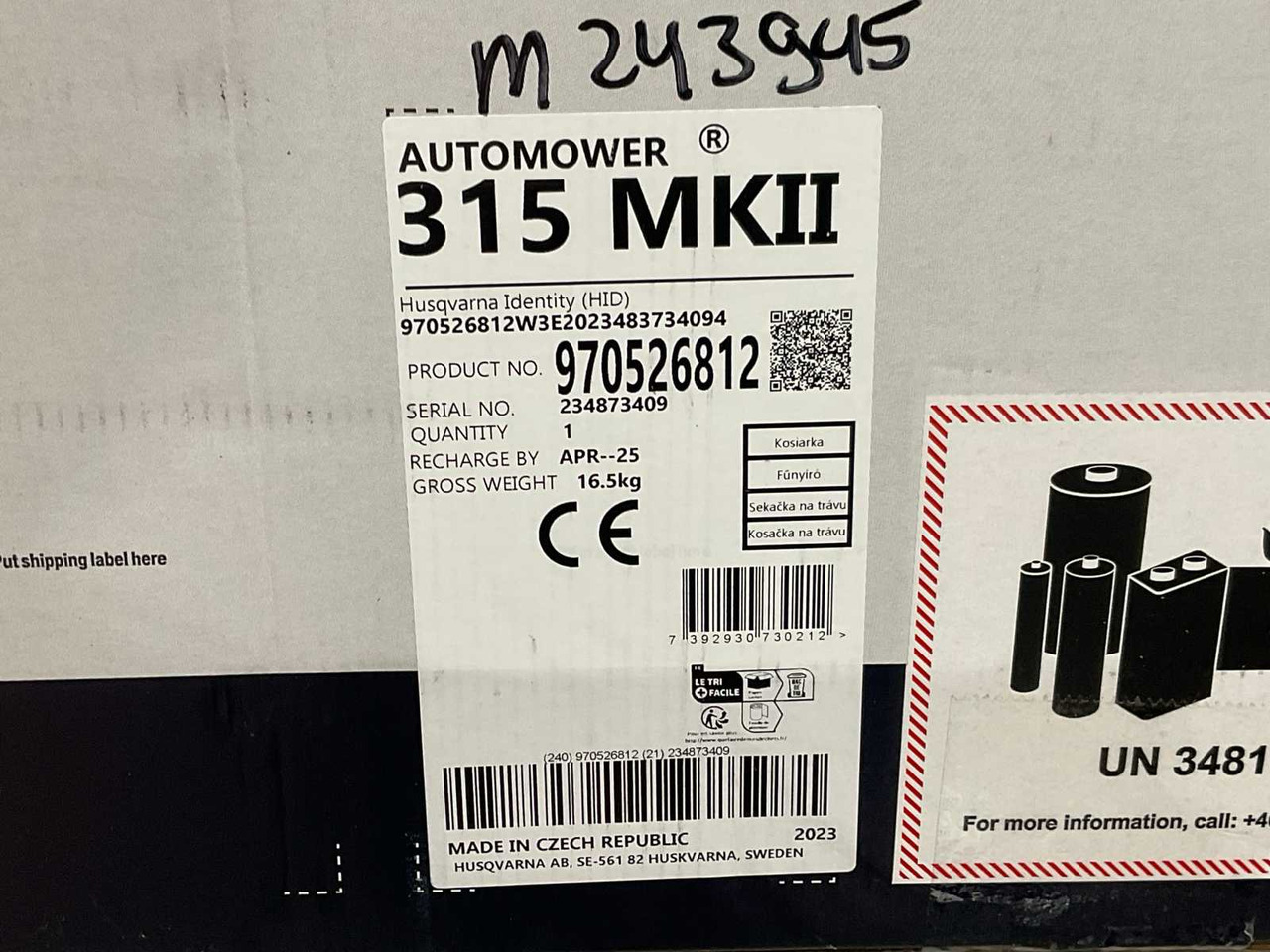 Husqvarna 315 MK II - Motofaucheuse: photos 4 Husqvarna 315 MK II - Motofaucheuse: photos 4