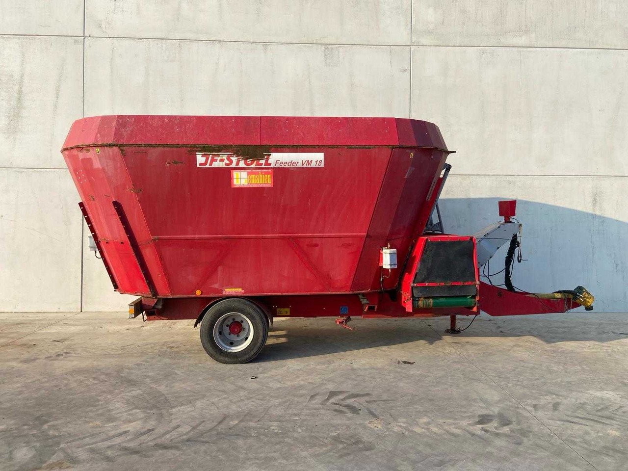 JF Stoll Feeder VM18 - Mélangeuse: photos 2 JF Stoll Feeder VM18 - Mélangeuse: photos 2