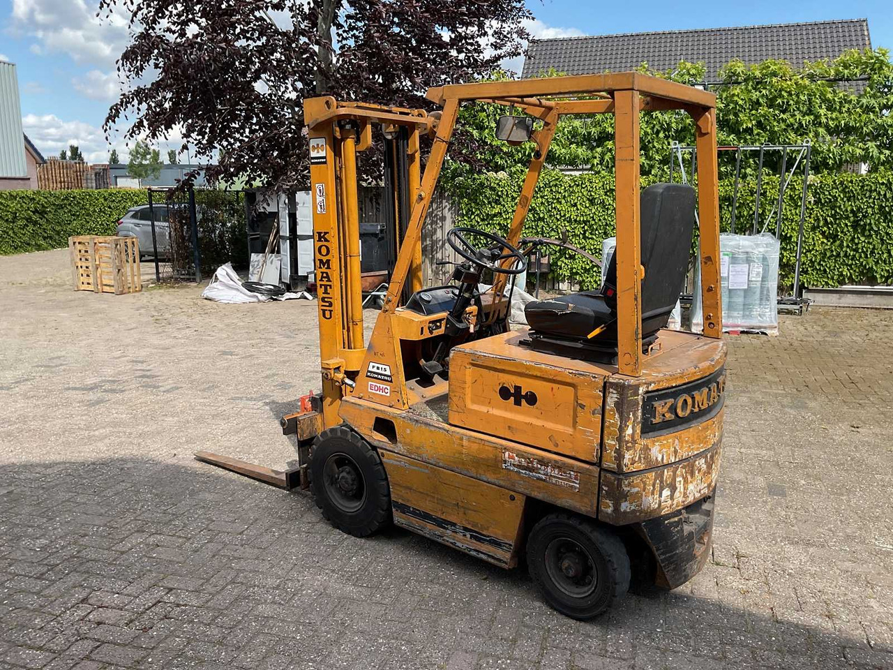 KOMATSU FB15-4 FORKLIFT - Chariot élévateur: photos 4 KOMATSU FB15-4 FORKLIFT - Chariot élévateur: photos 4
