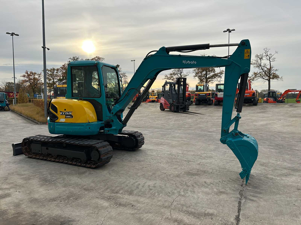 KUBOTA - KX155-3SZ - MIDI EXCAVATOR - Pelle: photos 4 KUBOTA - KX155-3SZ - MIDI EXCAVATOR - Pelle: photos 4