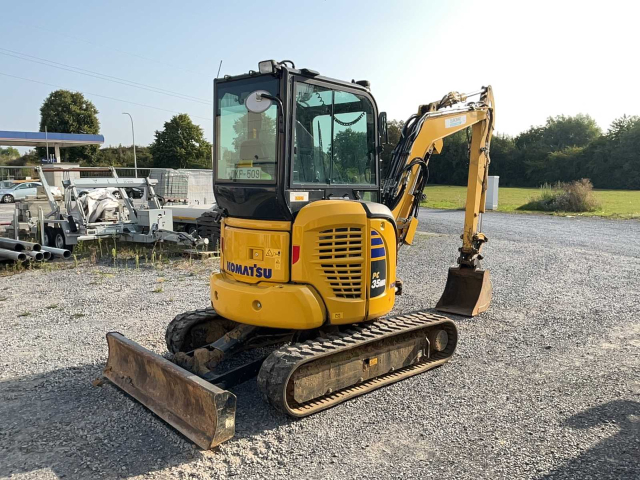 Komatsu PC35MR-5 - Mini pelle: photos 4 Komatsu PC35MR-5 - Mini pelle: photos 4