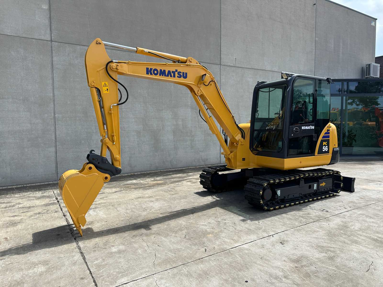 Komatsu PC56-7 - Pelle sur chenille: photos 1 Komatsu PC56-7 - Pelle sur chenille: photos 1