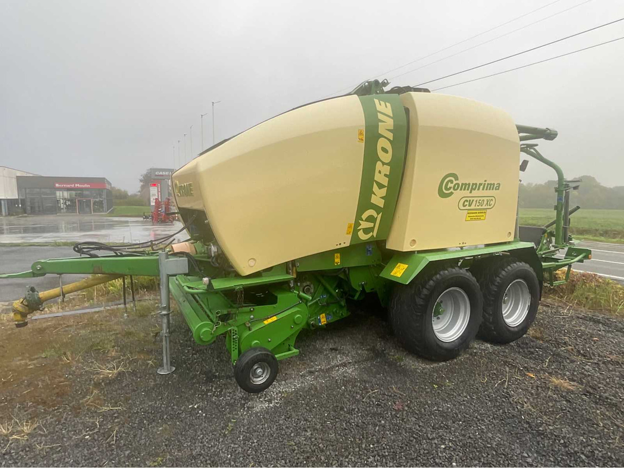 Krone Comprima CV 150 XC - Presse à balles rondes: photos 2 Krone Comprima CV 150 XC - Presse à balles rondes: photos 2