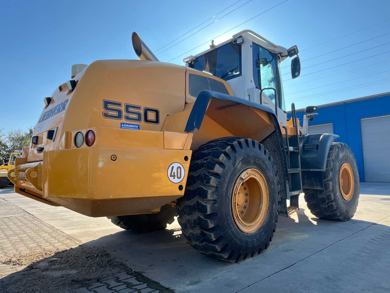 Chargeuse sur pneus LIEBHERR - L550 - WHEEL LOADER - 2015: photos 10