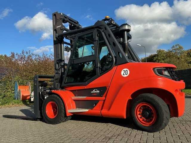 LINDE - 2018 - H80D-03/900 - 8000KG LIFTING CAPACITY ON 900MM - FORKLIFT - Chariot élévateur: photos 3 LINDE - 2018 - H80D-03/900 - 8000KG LIFTING CAPACITY ON 900MM - FORKLIFT - Chariot élévateur: photos 3