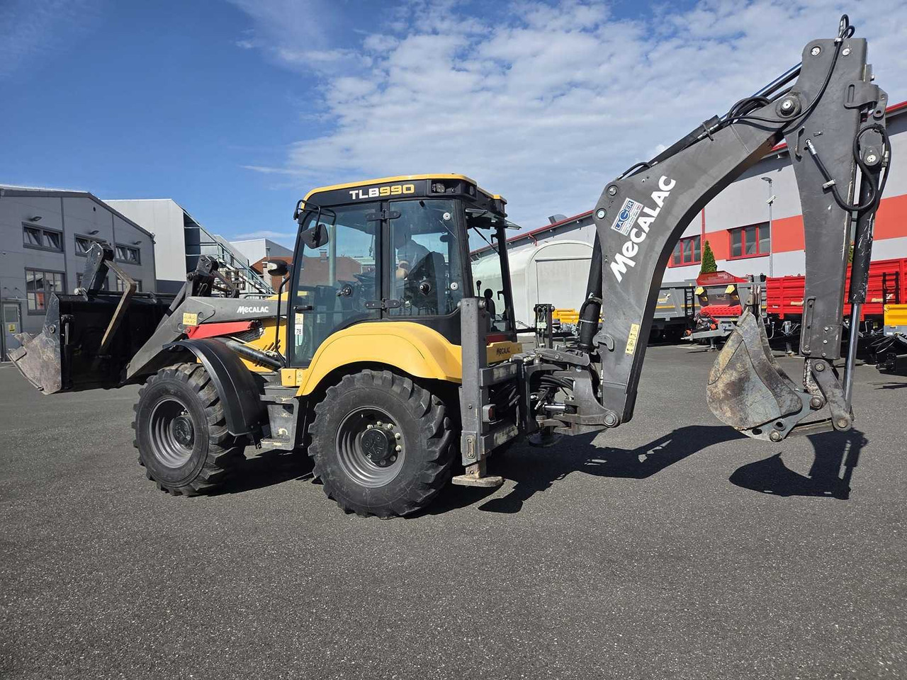 MECALAC - TLB 990 - BACKHOE LOADER - 2018 - Tractopelle: photos 3 MECALAC - TLB 990 - BACKHOE LOADER - 2018 - Tractopelle: photos 3