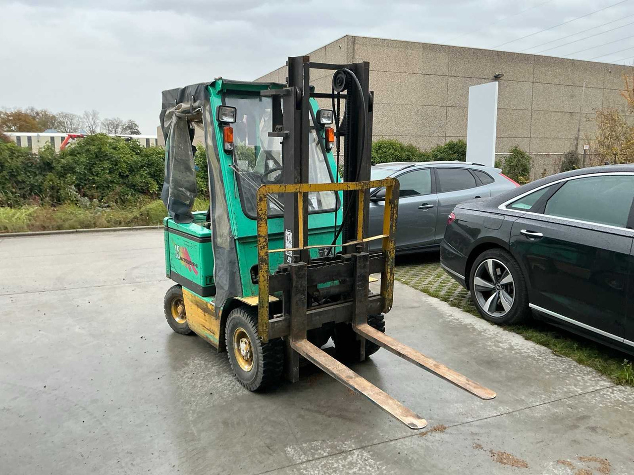 MITSUBISHI FB15 FORKLIFT - Chariot élévateur: photos 2 MITSUBISHI FB15 FORKLIFT - Chariot élévateur: photos 2