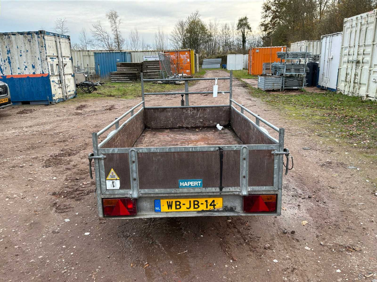 2001 HAPERT TRAILER - Remorque: photos 4 2001 HAPERT TRAILER - Remorque: photos 4