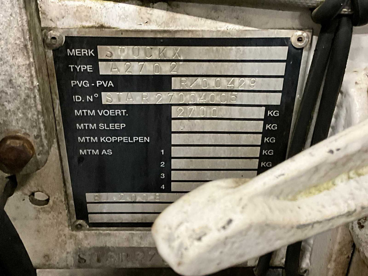 Remorque 2008 STOCKX A2702 COVERED TRAILER: photos 20