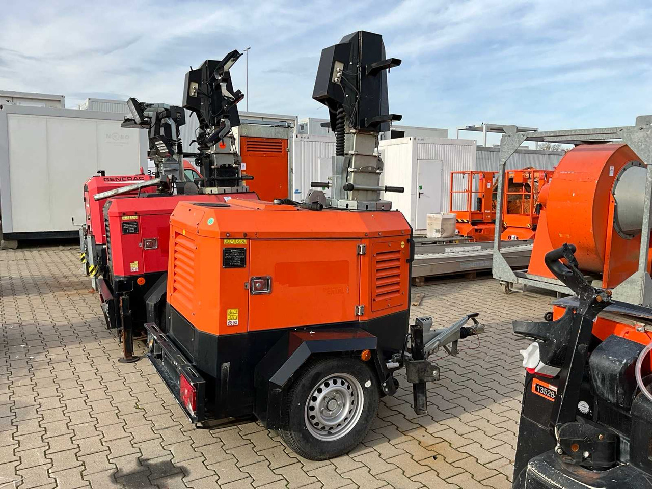 2018 TRIME X-ECO A0031 LED LIGHT MAST GENERATOR TRAILER - Remorque: photos 3 2018 TRIME X-ECO A0031 LED LIGHT MAST GENERATOR TRAILER - Remorque: photos 3