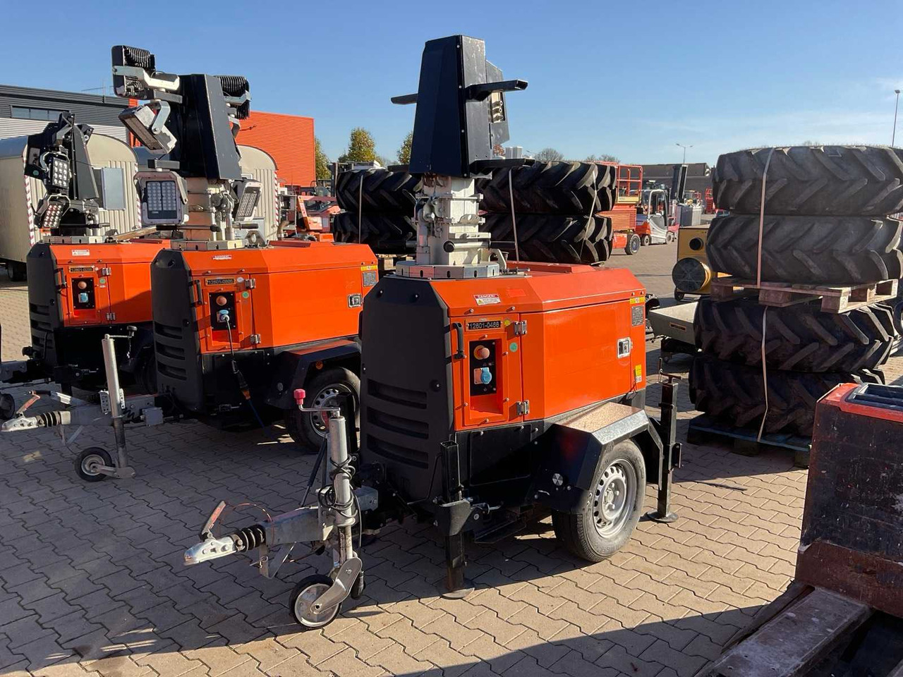 2018 TRIME X-ECO A0031 LED LIGHT MAST GENERATOR TRAILER - Remorque: photos 1 2018 TRIME X-ECO A0031 LED LIGHT MAST GENERATOR TRAILER - Remorque: photos 1