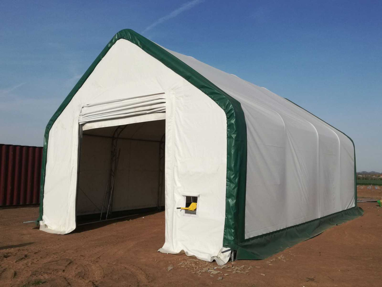 Rhino-Cross-Shelter S203216DP - 9,76x6,1x4,88 m - Cuve de stockage: photos 5 Rhino-Cross-Shelter S203216DP - 9,76x6,1x4,88 m - Cuve de stockage: photos 5