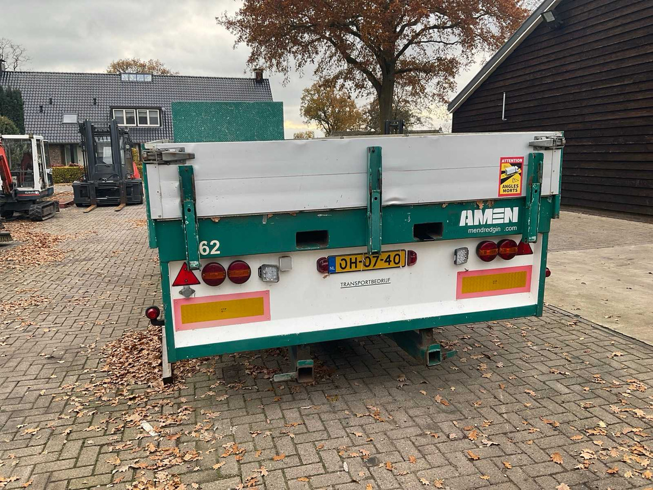 1987 HTF HWO 12-20SA SEMI-TRAILER - Semi-remorque: photos 4 1987 HTF HWO 12-20SA SEMI-TRAILER - Semi-remorque: photos 4