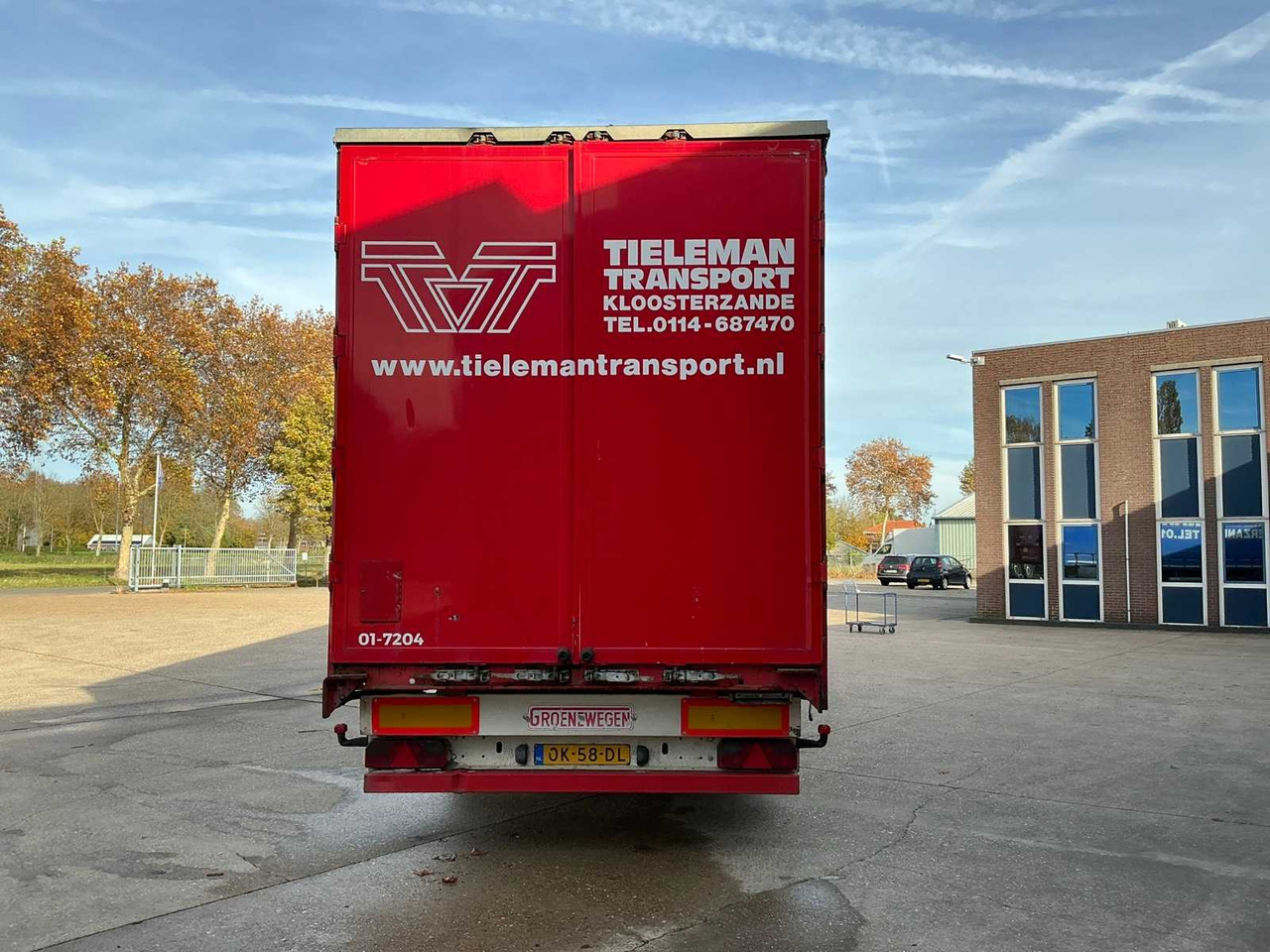 Semi-remorque 2008 GROENEWEGEN DRO-14-27 SEMI-TRAILER: photos 7 Semi-remorque 2008 GROENEWEGEN DRO-14-27 SEMI-TRAILER: photos 7
