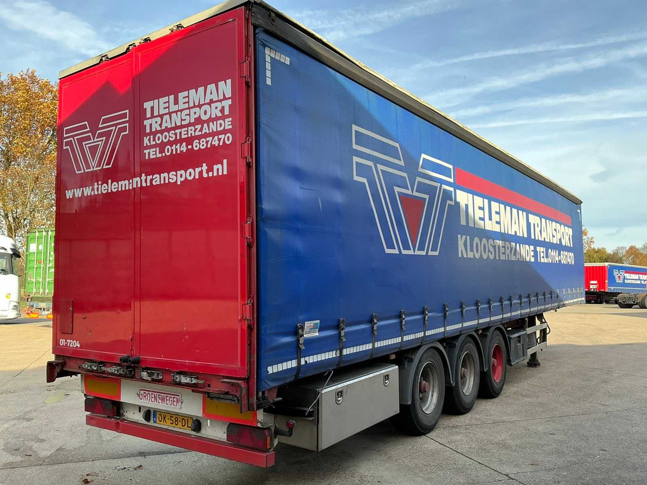 Semi-remorque 2008 GROENEWEGEN DRO-14-27 SEMI-TRAILER: photos 6 Semi-remorque 2008 GROENEWEGEN DRO-14-27 SEMI-TRAILER: photos 6