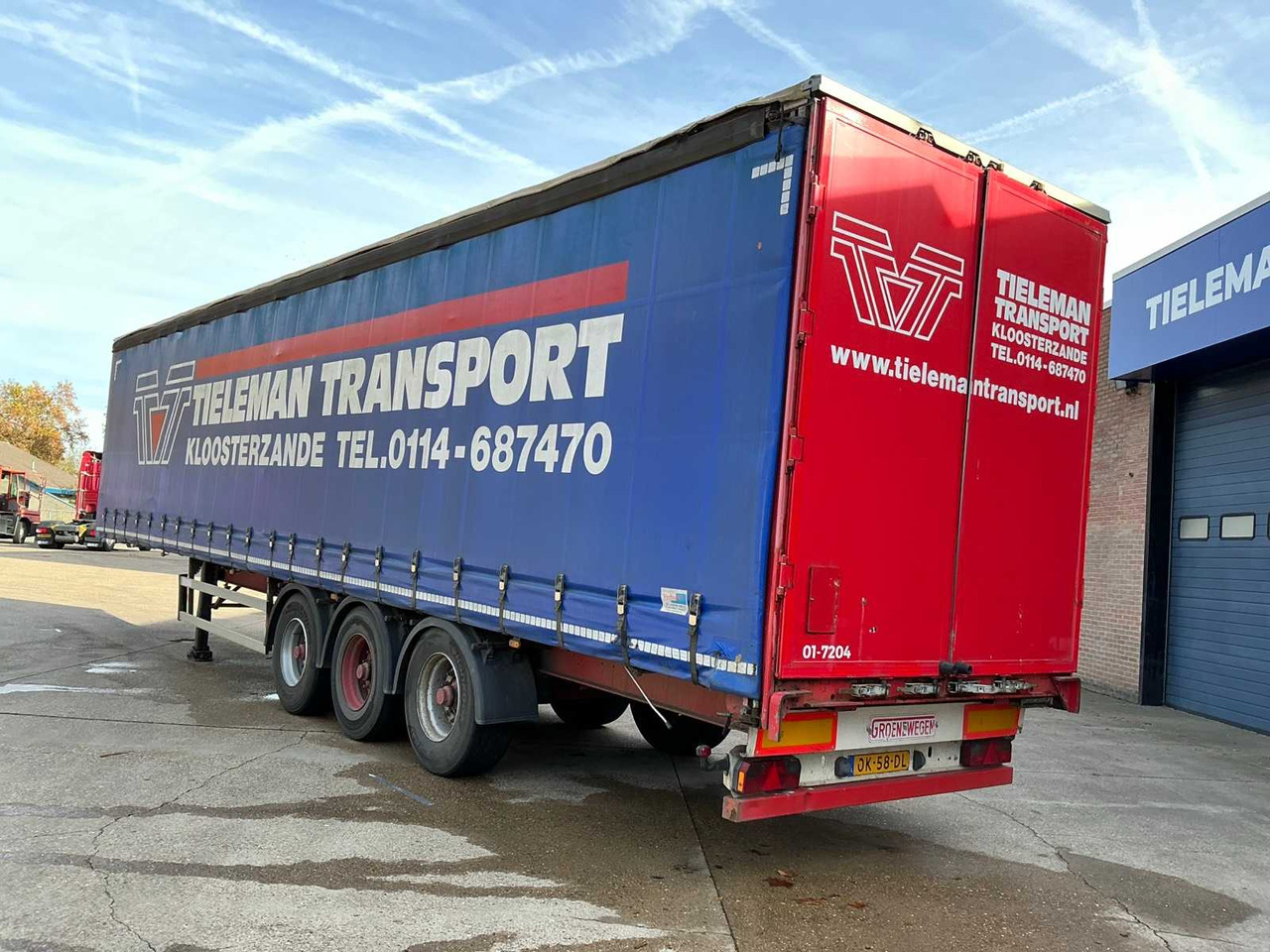Semi-remorque 2008 GROENEWEGEN DRO-14-27 SEMI-TRAILER: photos 8 Semi-remorque 2008 GROENEWEGEN DRO-14-27 SEMI-TRAILER: photos 8