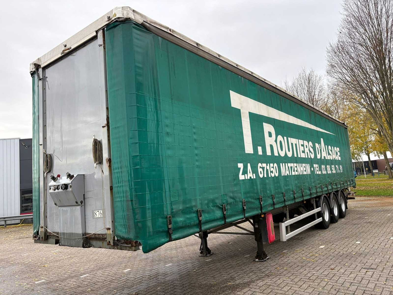 TRAILOR - 2008 - SYY3WX - SEMI-TRAILER - Semi-remorque: photos 1 TRAILOR - 2008 - SYY3WX - SEMI-TRAILER - Semi-remorque: photos 1