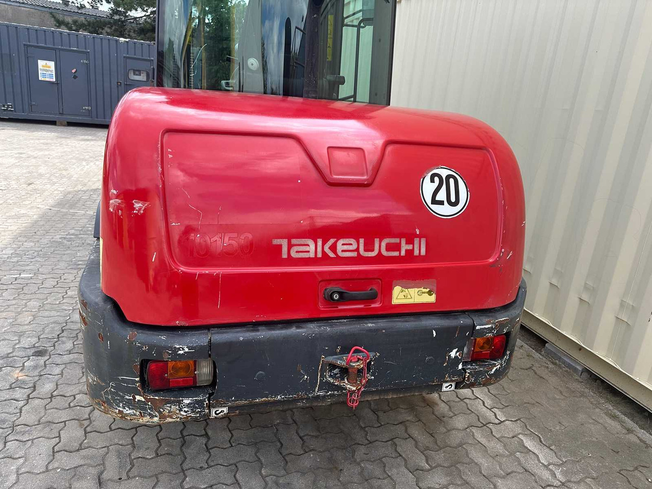 Chargeuse sur pneus Takeuchi TW9: photos 13