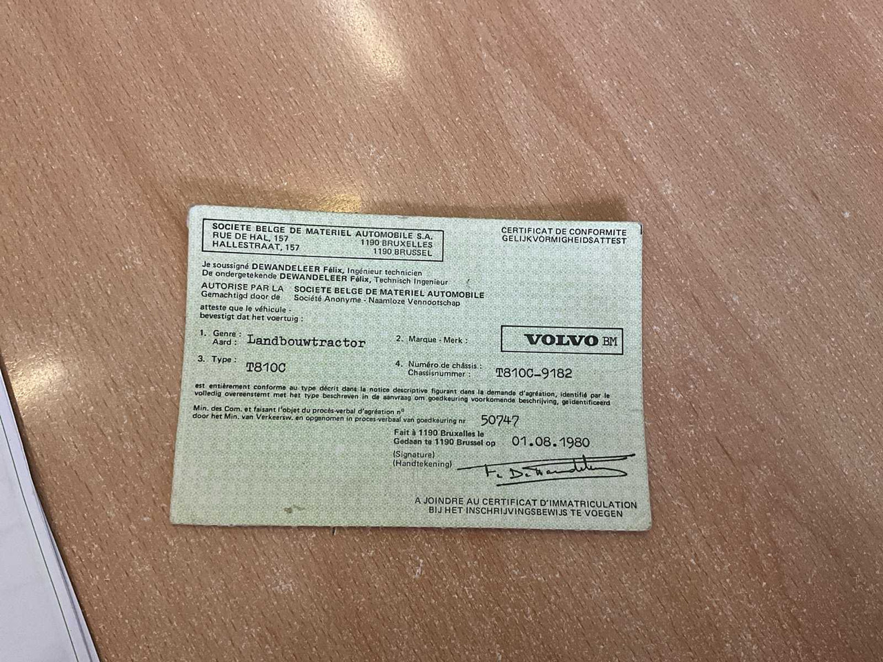 Volvo BM T810C - Tracteur agricole: photos 2 Volvo BM T810C - Tracteur agricole: photos 2