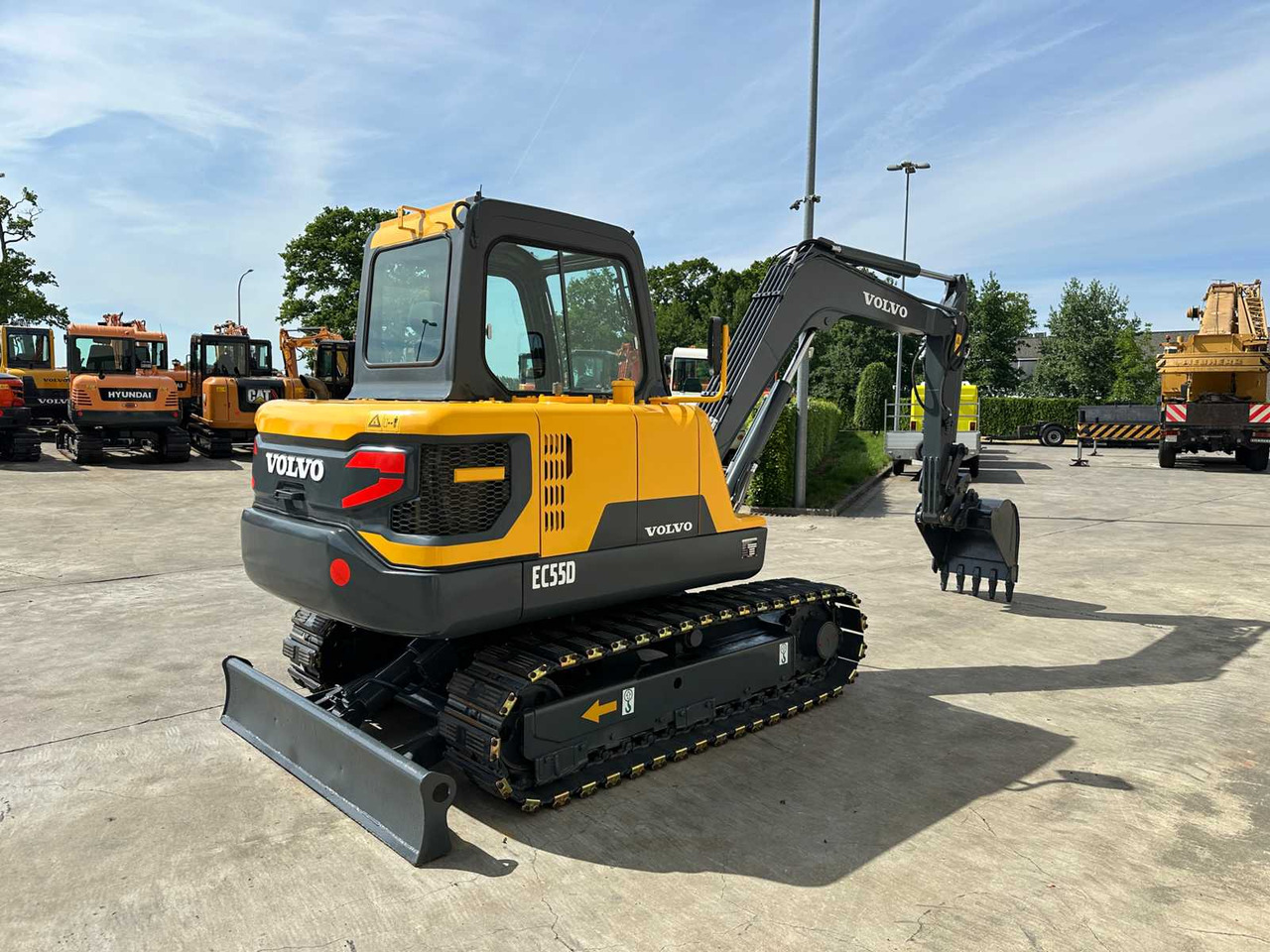 Volvo EC55D - Pelle sur chenille: photos 4 Volvo EC55D - Pelle sur chenille: photos 4