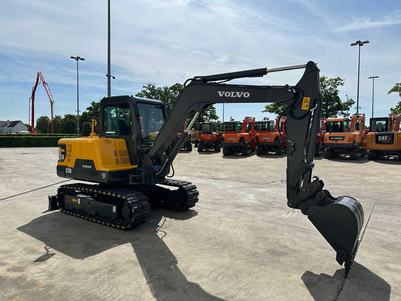 Volvo EC55D - Pelle sur chenille: photos 3 Volvo EC55D - Pelle sur chenille: photos 3