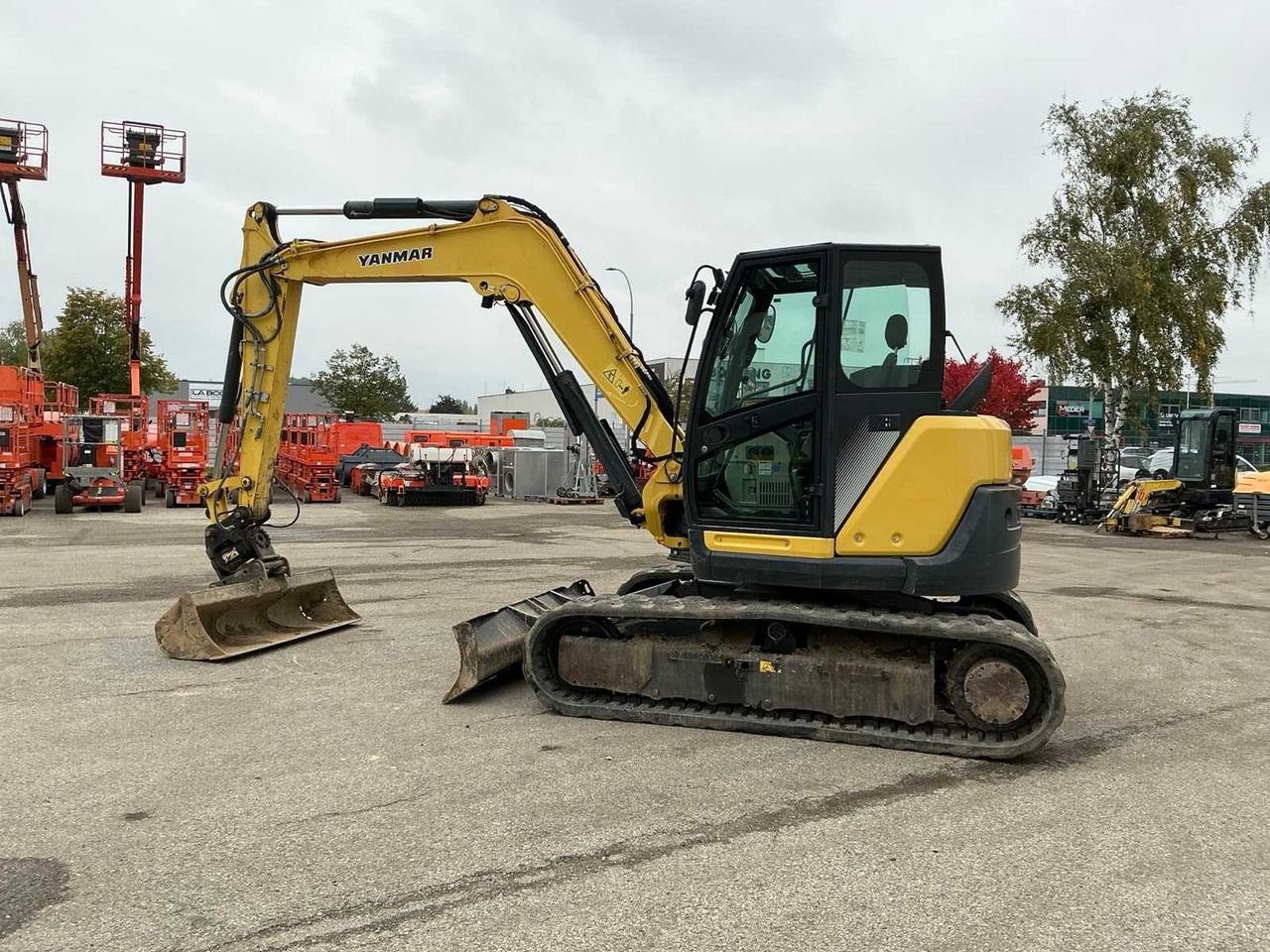 Yanmar SV100-2A - Pelle sur chenille: photos 3 Yanmar SV100-2A - Pelle sur chenille: photos 3
