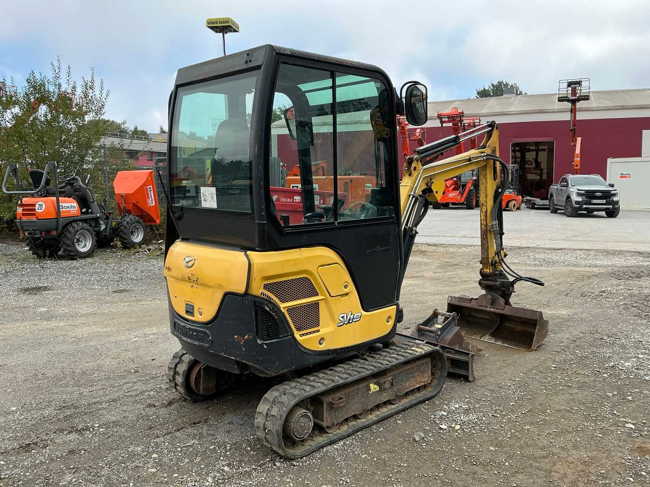 Yanmar SV18 - Pelle sur chenille: photos 3 Yanmar SV18 - Pelle sur chenille: photos 3
