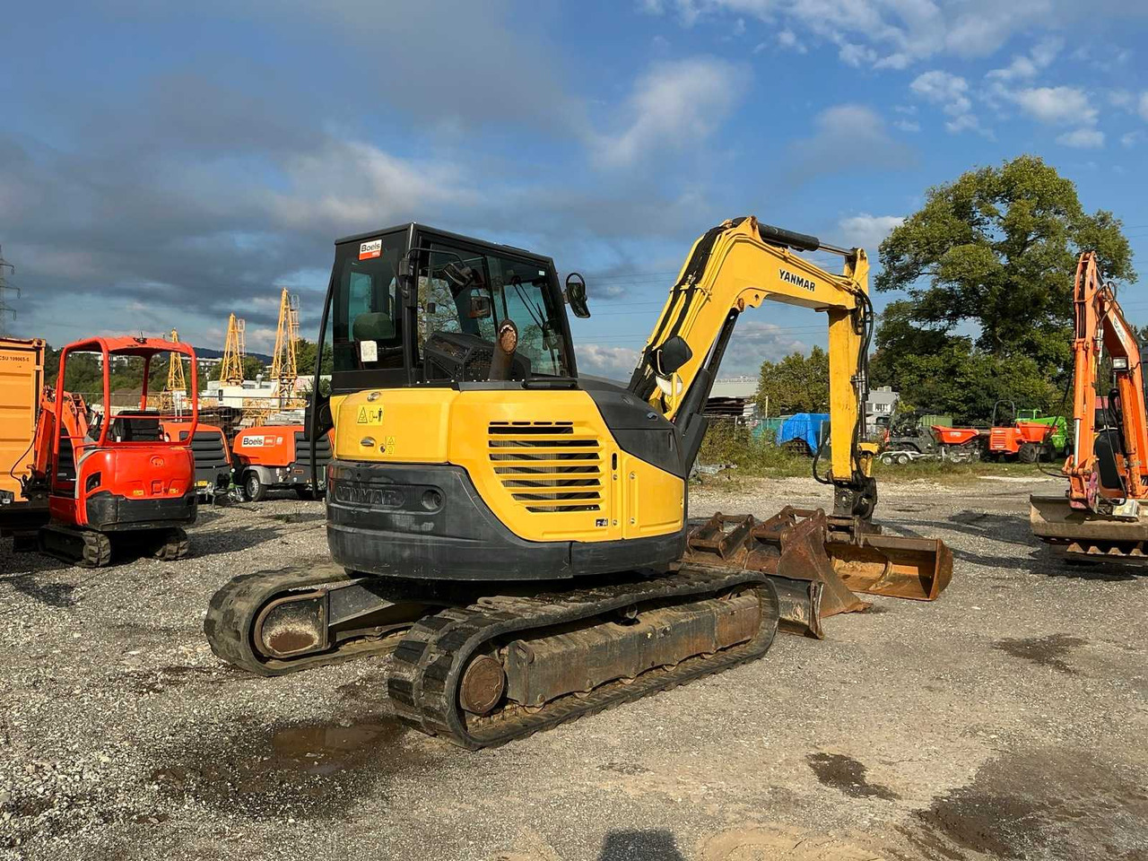 Yanmar VIO80-1A - Pelle sur chenille: photos 2 Yanmar VIO80-1A - Pelle sur chenille: photos 2