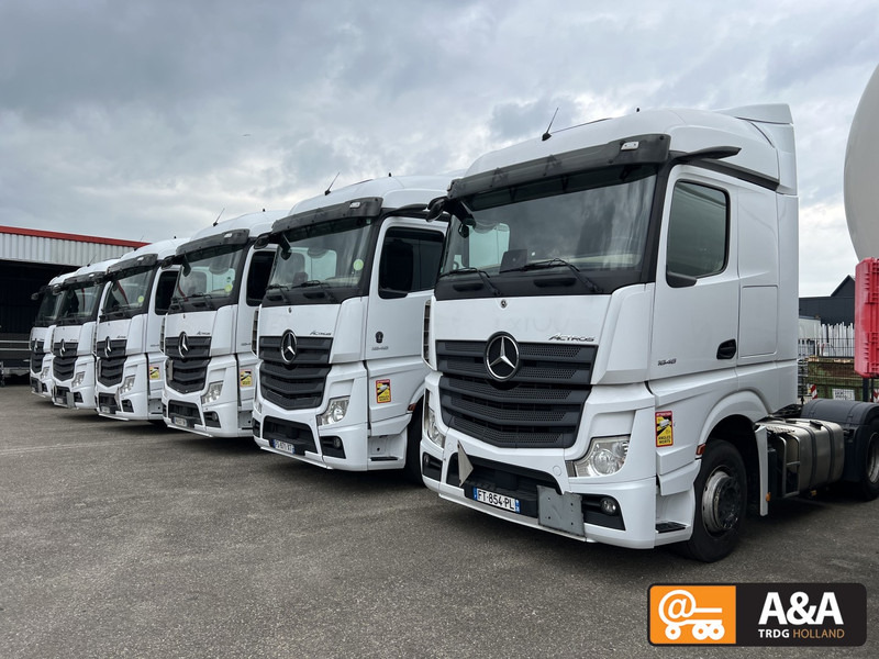 Mercedes-Benz ACTROS 1848 LS MP5 MIRRORCAM FRIGO - 2X TANK - Tracteur routier: photos 1 Mercedes-Benz ACTROS 1848 LS MP5 MIRRORCAM FRIGO - 2X TANK - Tracteur routier: photos 1