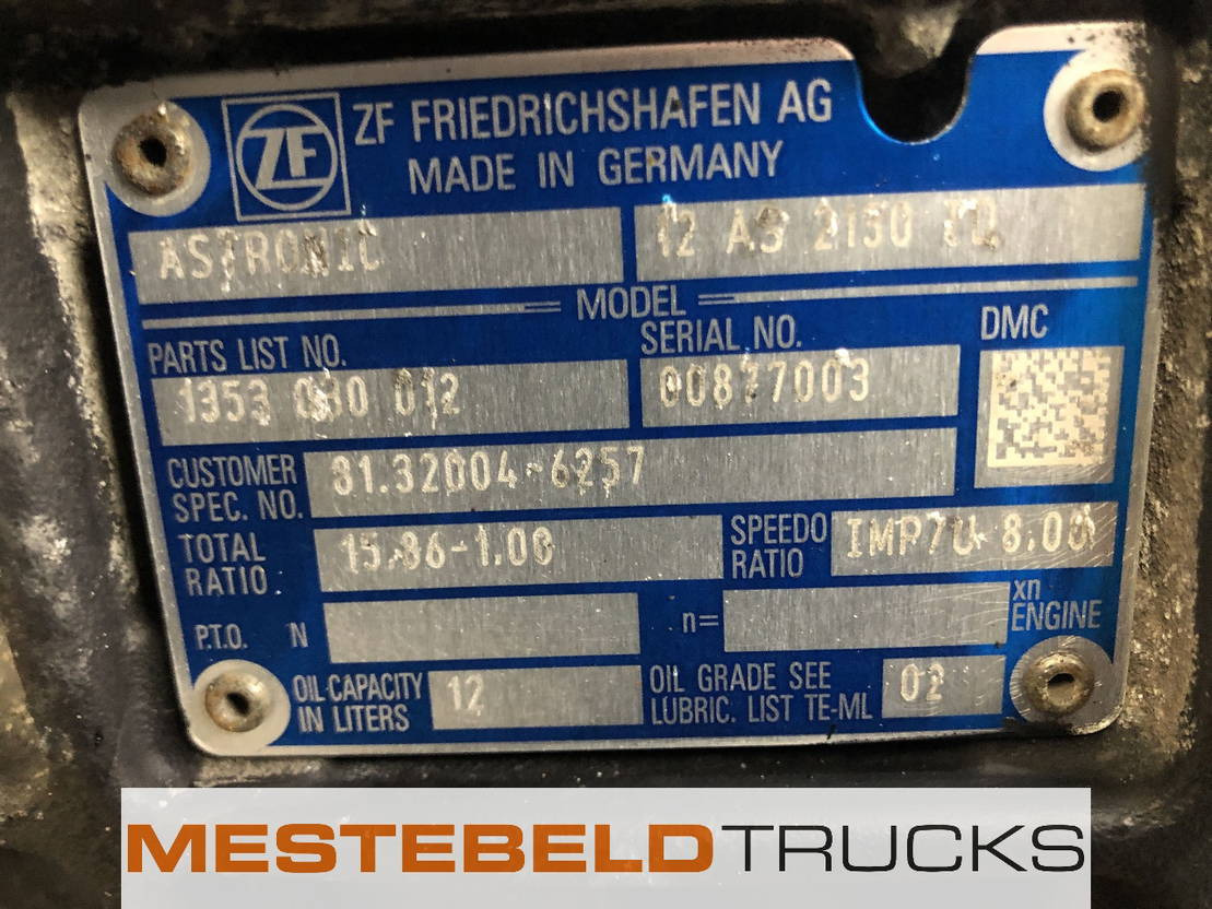 MAN Versnellingsbak 12 AS 2130 TD - Boîte de vitesse et pièces pour Camion: photos 5 MAN Versnellingsbak 12 AS 2130 TD - Boîte de vitesse et pièces pour Camion: photos 5