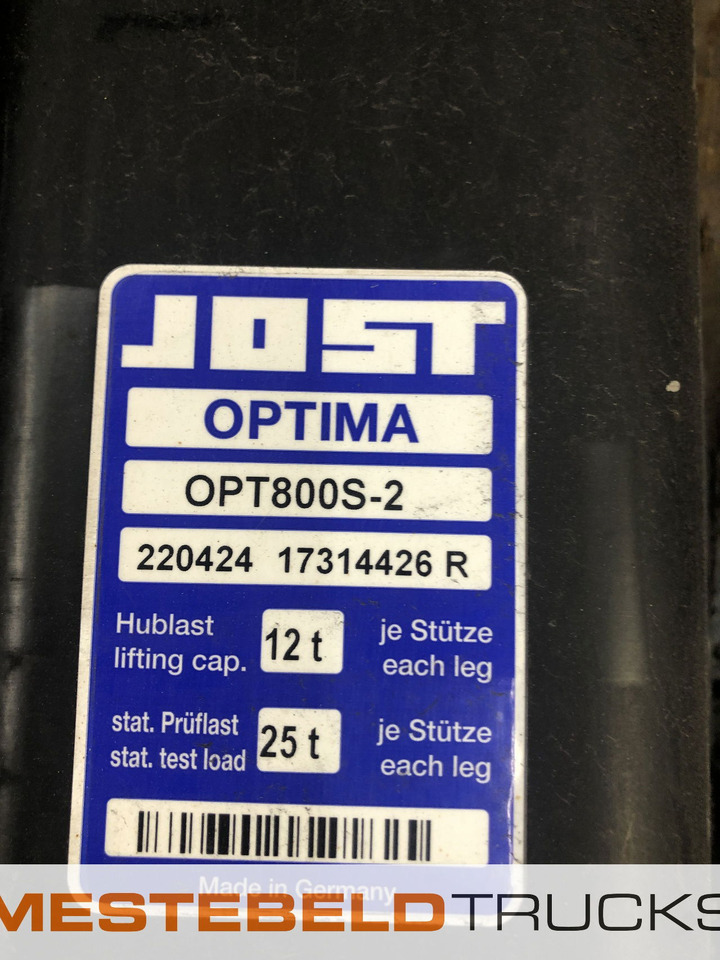 Trailor Set steunpoten Jost Opitma - Frame/ Châssis pour Camion: photos 3 Trailor Set steunpoten Jost Opitma - Frame/ Châssis pour Camion: photos 3