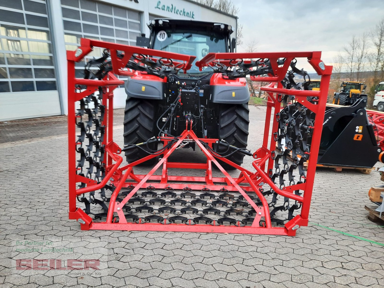 Kolaszewski WPH 80 Wiesenschleppe 8m - Herse à chaîne: photos 3 Kolaszewski WPH 80 Wiesenschleppe 8m - Herse à chaîne: photos 3