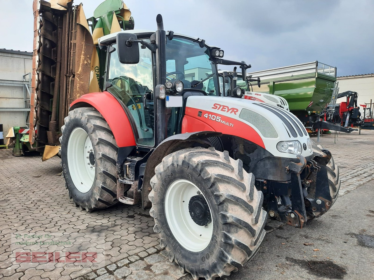 Steyr Multi 4105 EcoTech - Tracteur agricole: photos 2 Steyr Multi 4105 EcoTech - Tracteur agricole: photos 2