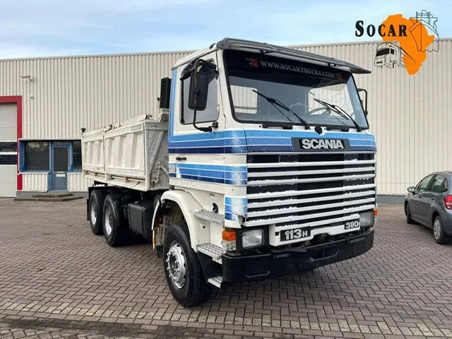 Scania 113H 380 6x4 Tipper - Camion benne: photos 1 Scania 113H 380 6x4 Tipper - Camion benne: photos 1