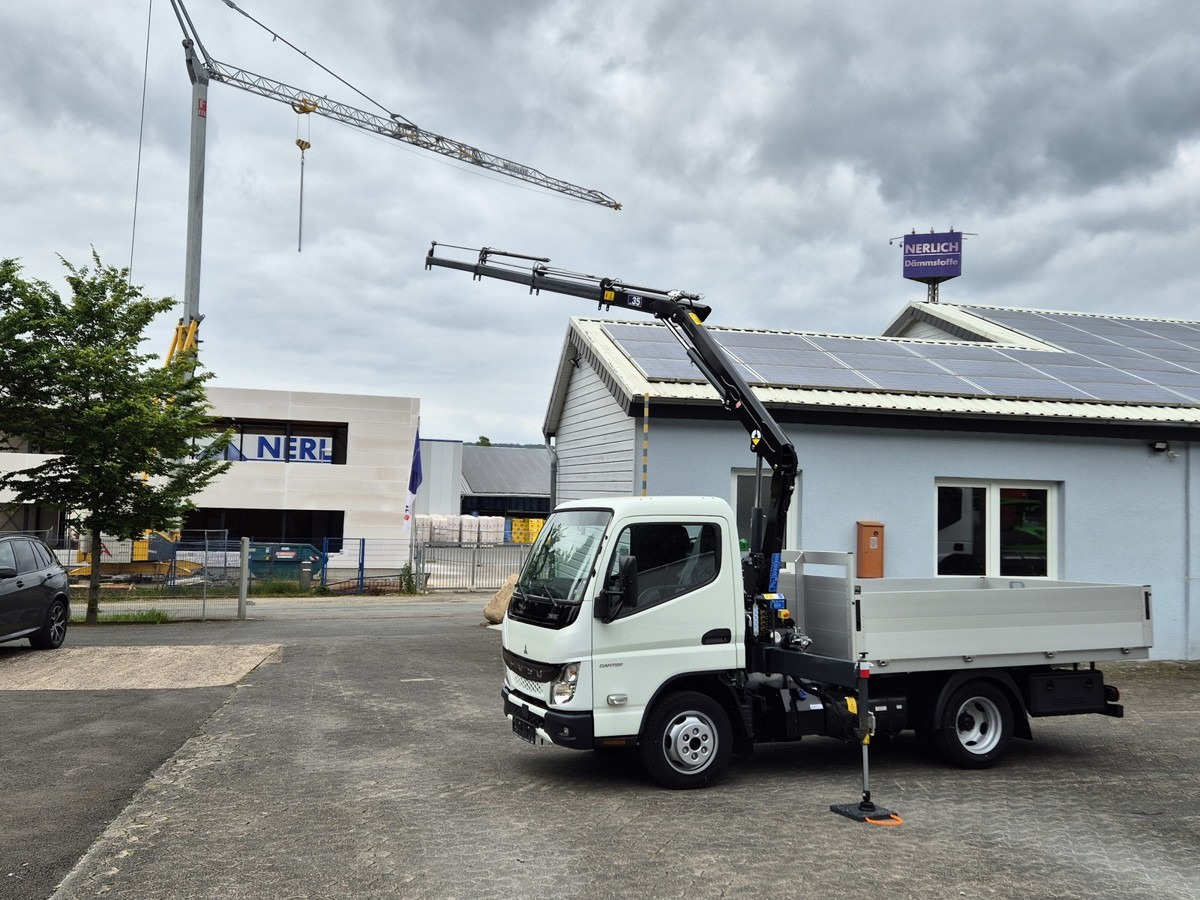 FUSO 3S15 Alu Pritsche 2.80m Ladekran - Fourgon plateau: photos 5 FUSO 3S15 Alu Pritsche 2.80m Ladekran - Fourgon plateau: photos 5