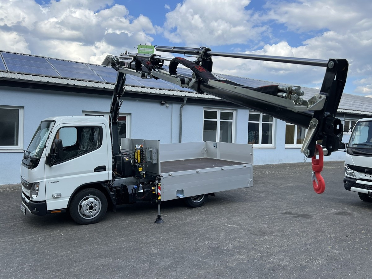 FUSO 3S15 Alu Pritsche 2.80m Ladekran Bohrgerät - Fourgon plateau: photos 4 FUSO 3S15 Alu Pritsche 2.80m Ladekran Bohrgerät - Fourgon plateau: photos 4
