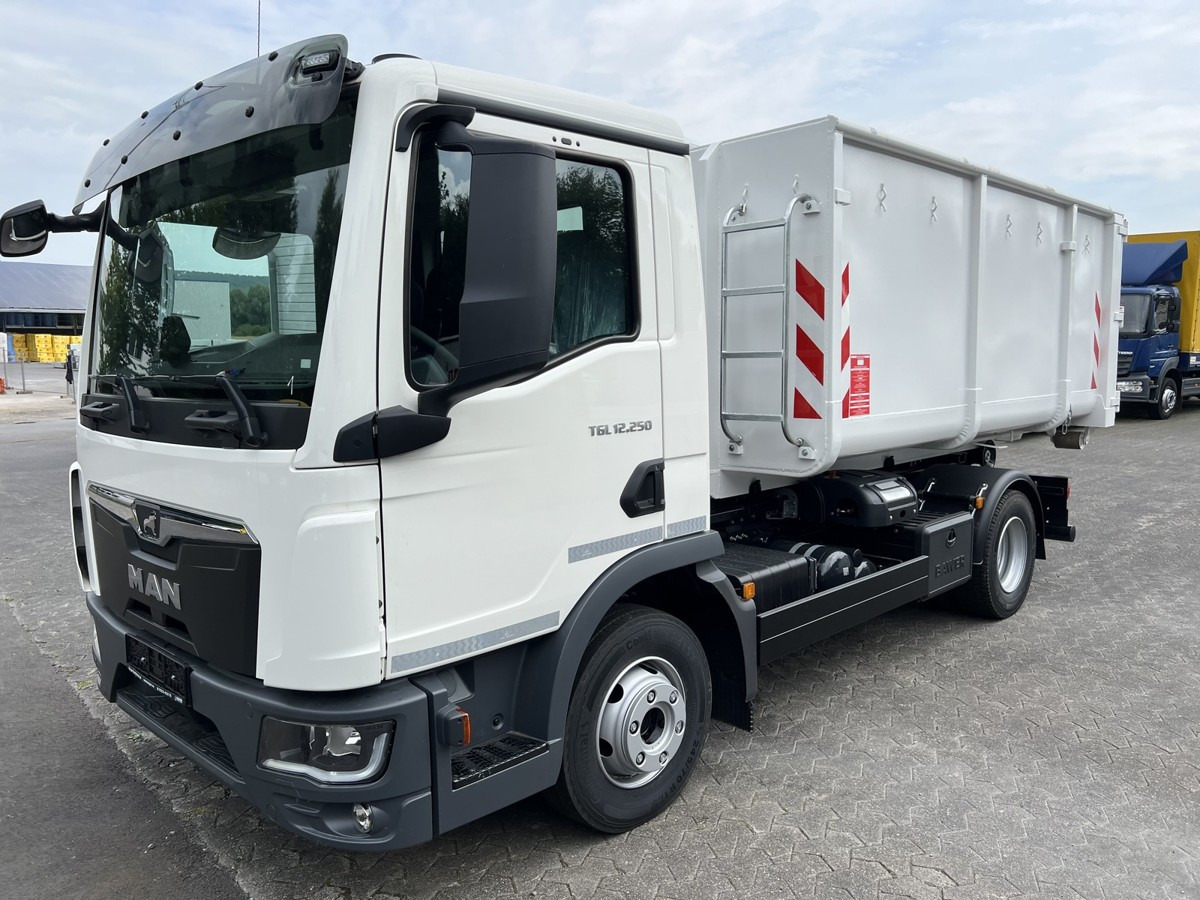 MAN TGL 12.250 BL NEU City Abrollkipper PowerMatic s - Camion ampliroll: photos 4 MAN TGL 12.250 BL NEU City Abrollkipper PowerMatic s - Camion ampliroll: photos 4