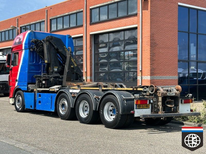 DAF FAK XF105 510 * MANUAL 16x ZF ** PALLFINGER PK20002 ** PALIFT HOOK 25t ** 8X2/4 - Camion grue: photos 4 DAF FAK XF105 510 * MANUAL 16x ZF ** PALLFINGER PK20002 ** PALIFT HOOK 25t ** 8X2/4 - Camion grue: photos 4