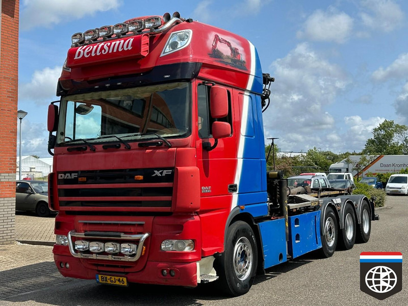 DAF FAK XF105 510 * MANUAL 16x ZF ** PALLFINGER PK20002 ** PALIFT HOOK 25t ** 8X2/4 - Camion grue: photos 2 DAF FAK XF105 510 * MANUAL 16x ZF ** PALLFINGER PK20002 ** PALIFT HOOK 25t ** 8X2/4 - Camion grue: photos 2